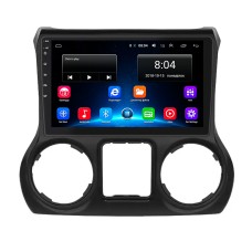 Штатна магнітола Lesko для Jeep Wrangler III (JK) 2007-2018 екран 10" 2/32Gb Wi-Fi GPS Base