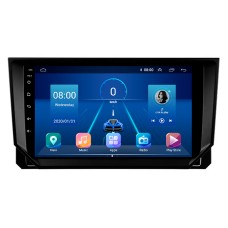 Штатна магнітола Lesko для SEAT Ibiza IV Рестайлінг 2 2015-2017 екран 9" 2/32Gb 4G Wi-Fi GPS Top