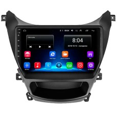 Штатна магнітола Lesko для Hyundai Elantra V (MD) Рестайлінг ver 2 2013-2016 екран 9" 2/32Gb Wi-Fi GPS Base