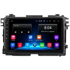 Штатна магнітола Lesko для Honda HR-V II Рестайлінг 2018-н.в. екран 9" 2/32Gb Wi-Fi GPS Base