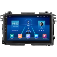 Штатна магнітола Lesko для Honda HR-V II Рестайлінг 2018-н.в. екран 9" 6/128Gb 4G Wi-Fi GPS Top