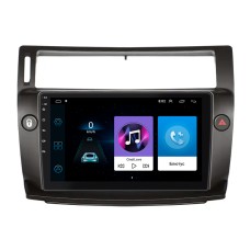 Штатная магнитола Lesko для Citroen C4 I Рестайлинг 2008-2011 экран 9" 1/16Gb Wi-Fi GPS Base