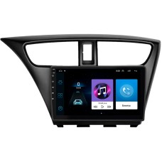 Штатна магнітола Lesko для Honda Civic IX Рестайлінг 2013-2017 екран 9" 1/16Gb Wi-Fi GPS Base
