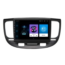 Штатна магнітола Lesko для Kia Rio II 2005-2009 екран 9" 1/16Gb Wi-Fi GPS Base