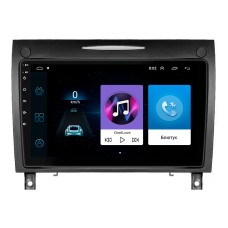 Штатная магнитола Lesko для Mercedes-Benz SLK-Класс II (R171) Рестайлинг 2008-2011 экран 9" 1/16Gb Wi-Fi GPS Base