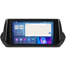 Штатна магнітола Lesko для Peugeot 2008 II 2019-н.в. екран 9" 4/64Gb CarPlay 4G Wi-Fi GPS Prime