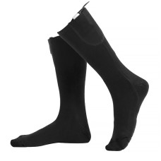 Носки с подогревом для мужчин и женщин электрические теплые носки с аккумулятором YX801 Black