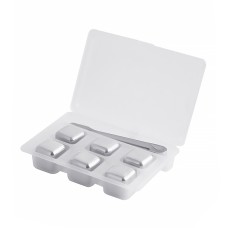 Кубики для охолодження для напоїв BKTZ8-1 з нержавіючої сталі 6 шт.