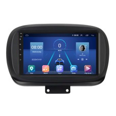 Штатна магнітола Lesko для Fiat 500X I 2014-2018 екран 9" 6/128Gb 4G Wi-Fi GPS Top