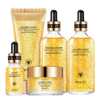 Подарунковий набір із золотом IMAGES Golden Luxury Moisturizing Five-Piece Set