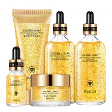 Подарунковий набір із золотом IMAGES Golden Luxury Moisturizing Five-Piece Set