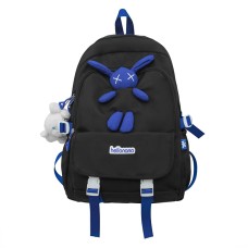 Рюкзак подростковый 608833 Hellonana с брелком Black