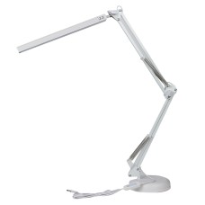 Настільна LED лампа M-018 світлодіодна USB складана на підставці White