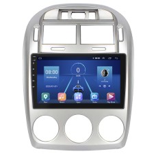 Штатна магнітола Lesko для Kia Cerato I Manual AC 2003-2007 екран 9" 6/128Gb 4G Wi-Fi GPS Top