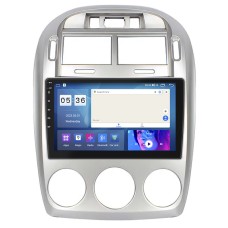 Штатна магнітола Lesko для Kia Cerato I Manual AC 2003-2007 екран 9" 4/64Gb CarPlay 4G Wi-Fi GPS Prime