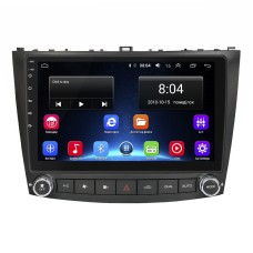 Штатная магнитола Lesko для Lexus IS II 2005-2008 экран 10" 2/32Gb Wi-Fi GPS Base