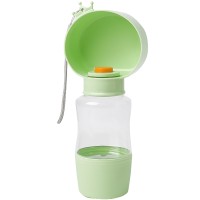Поїлка для собак кішок Taotaopets A7705 350 мл та годівниця 150 г Green