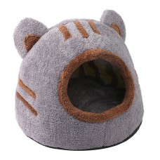 Будиночок лежанка для котів Taotaopets 569902 Bear house Gray 43*41*37 см