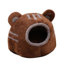 Будиночок лежанка для котів Taotaopets 569902 Bear house Brown 43*41*37 см