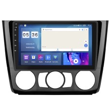 Штатная магнитола Lesko для BMW 1 серии I (E81/E82/E87/E88) Рестайлинг Manual AC 2007-2011 экран 9" 2/32Gb CarPlay 4G Wi-Fi GPS Prime