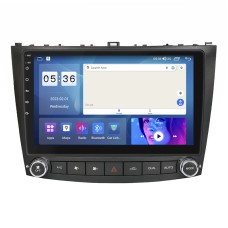 Штатная магнитола Lesko для Lexus IS II Рестайлинг 2008-2010 экран 10" 4/64Gb CarPlay 4G Wi-Fi GPS Prime