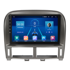 Штатная магнитола Lesko для Lexus LS III Рестайлинг ver 2 2003-2006 экран 9" 2/32Gb 4G Wi-Fi GPS Top