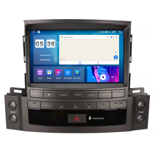 Штатная магнитола Lesko для Lexus LX III 2007-2012 экран 9" 2/32Gb CarPlay 4G Wi-Fi GPS Prime