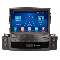 Штатная магнитола Lesko для Lexus LX III Рестайлинг 2012-2015 экран 9" 6/128Gb 4G Wi-Fi GPS Top