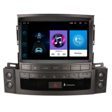 Штатная магнитола Lesko для Lexus LX III 2007-2012 экран 9" 1/16Gb Wi-Fi GPS Base