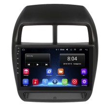 Штатная магнитола Lesko для Mitsubishi ASX I Рестайлинг 3 2020-н.в. экран 10" 2/32Gb Wi-Fi GPS Base