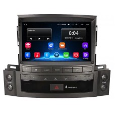 Штатная магнитола Lesko для Lexus LX III Рестайлинг 2012-2015 экран 9" 2/32Gb Wi-Fi GPS Base