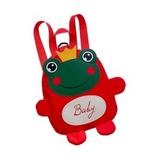 Детский рюкзак A-6864 Frog с ремешком анти-потеряшка Red