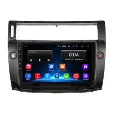 Штатная магнитола Lesko для Citroen C4 I 2004-2014 экран 9" 2/32Gb Wi-Fi GPS Base