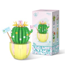 3D конструктор набір будівельних блоків YZ 2082 квітковий конструктор Кактус 444 деталі