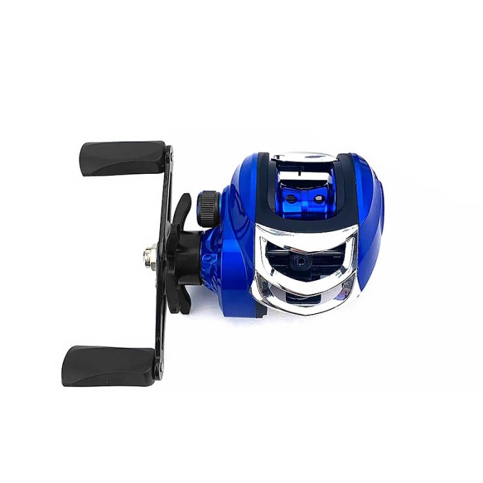 Катушка мультипликаторная Yumoshi AM 200 Blue-Black Right