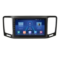 Штатная магнитола Lesko для Volkswagen Sharan II 2010-2015 экран 9" 6/128Gb 4G Wi-Fi GPS Top