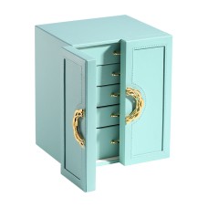 Скринька Casegrace SP-01181 для прикрас та ювелірних виробів п'ятирівнева 20,7*19,7*25cm Turquoise