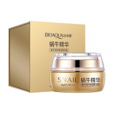 Крем для обличчя з муцином равлики BIOAQUA Snail Repair&Brithening 50 г