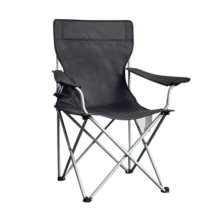 Раскладное кресло S5432 50*43*90 см Black