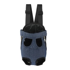 Рюкзак-кенгуру для тварин SY210814 Dark Blue з кишенею M