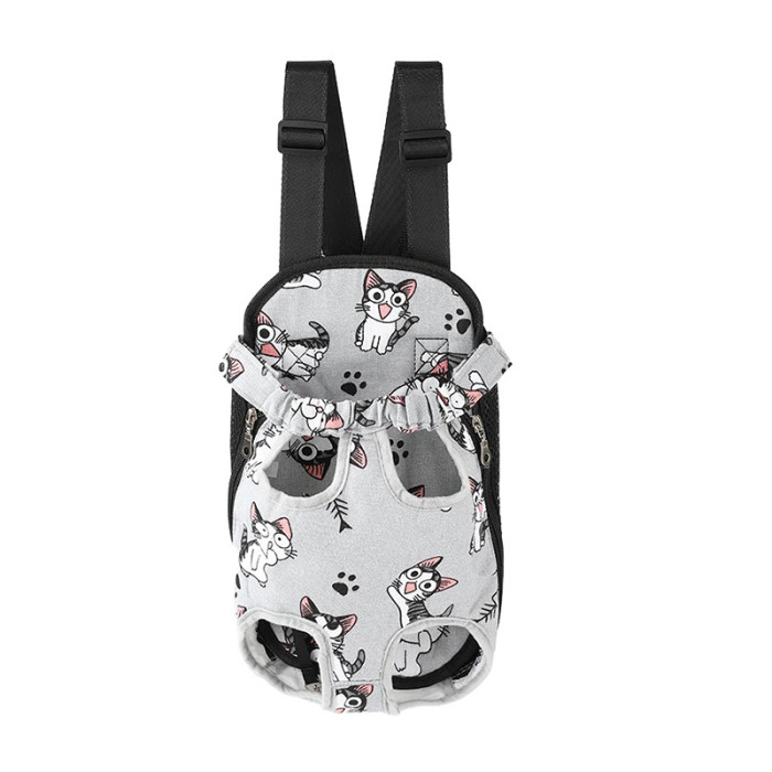 Рюкзак- кенгуру для животных SY210814 Cat Gray M