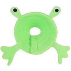 Мягкий воротник-подушка для кошек DT-613 послеоперационный защитный от вылизывания L Green Frog