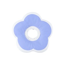 Мягкий воротник-подушка для кошек DT1018 послеоперационный защитный от вылизывания XS Purple