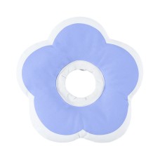 Мягкий воротник-подушка для кошек DT1018 послеоперационный защитный от вылизывания M Purple