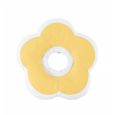 Мягкий воротник-подушка для кошек DT1018 послеоперационный защитный от вылизывания S Yellow