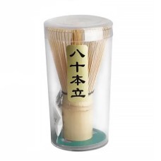 Віночок з білого бамбука AL45231 для приготування чаю матчу Часен Чашен 80 ворсинок