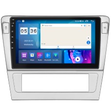 Штатна магнітола Lesko для Skoda Superb I Рестайлінг 2006-2008 екран 9" 4/64Gb CarPlay 4G Wi-Fi GPS Prime