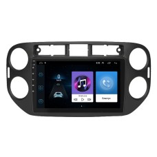 Штатная магнитола Lesko для Volkswagen Tiguan I Рестайлинг 2011-2017 экран 9" 1/16Gb Wi-Fi GPS Base