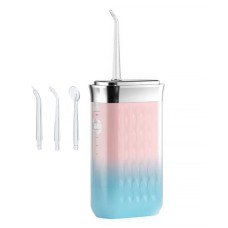 Іригатор SH-68 бездротовий для щоденної гігієни ротової порожнини 3 режиму Pink