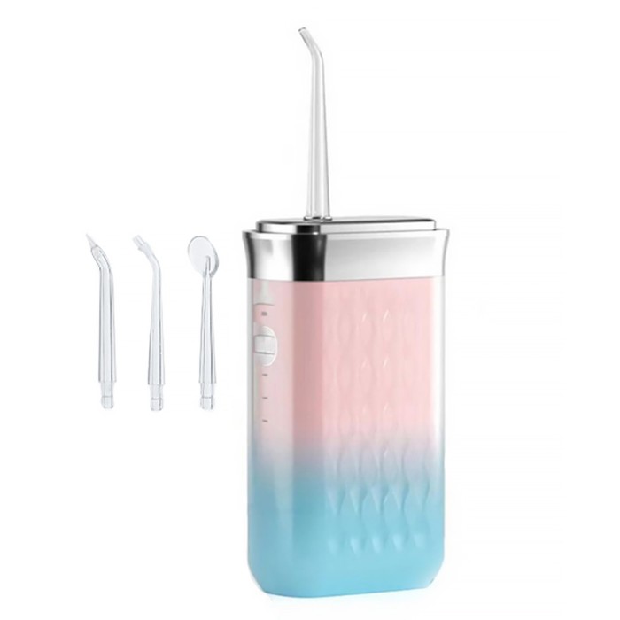 Ирригатор SH-68 беспроводной для ежедневной гигиены полости рта 3 режима Pink